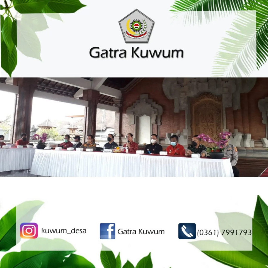 RAPAT KONSOLIDASI PERSENTASE VAKSINASI COVID 19